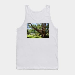 Shady Retreat -Adelaide Hills Wine Region - Fleurieu Peninsula by South Australian artist Avril Thomas Tank Top